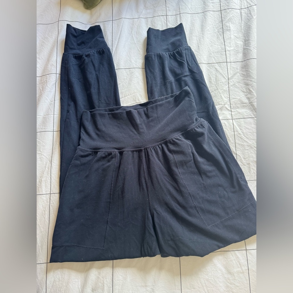 Athleta Salutation High Rise Joggers in Navy Size XS